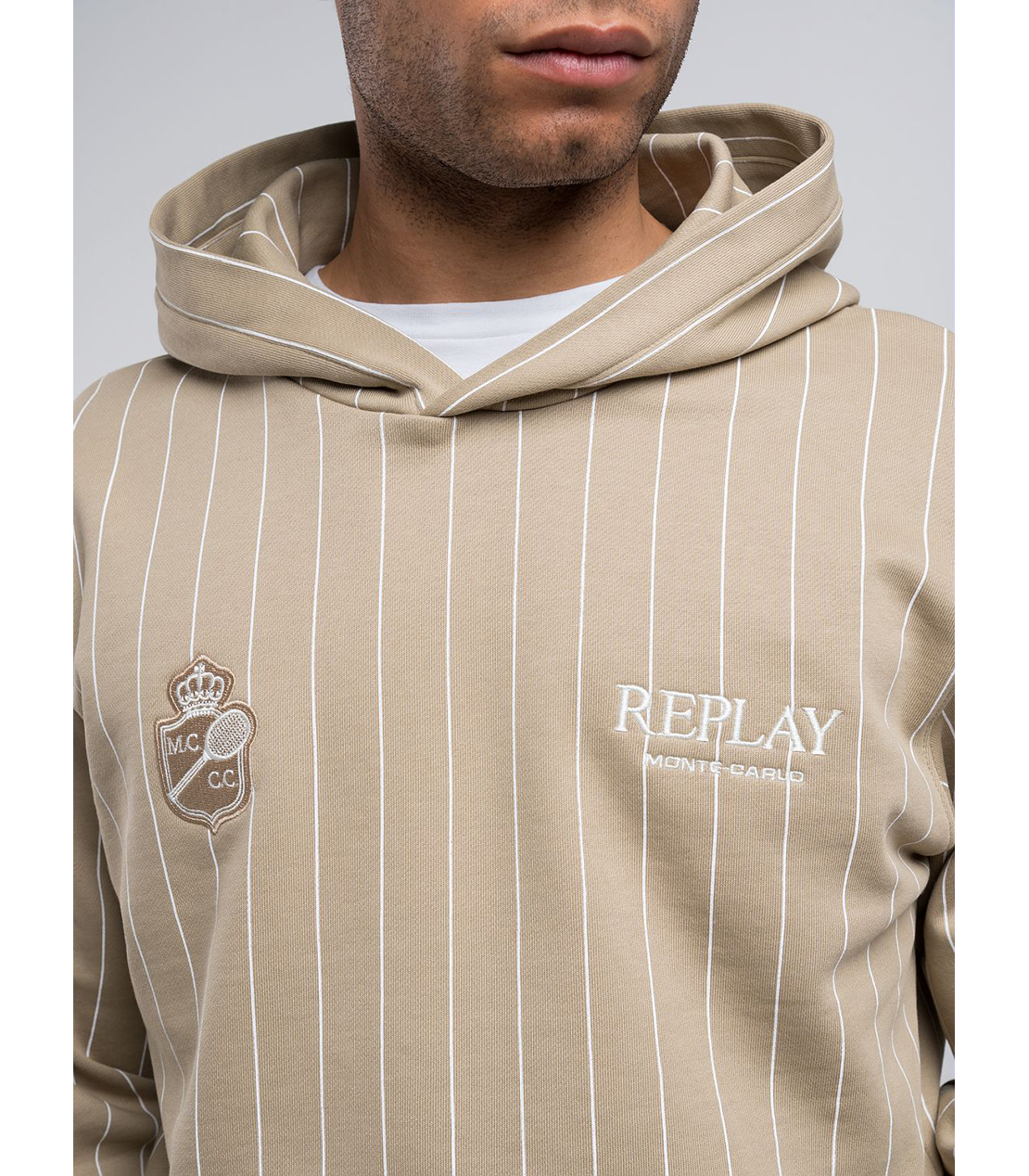 モンテカルロカントリークラブコレクションフーディ 詳細画像 カーキ 4